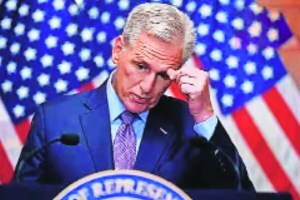 Democracy ,American Speaker of the House of Representatives in the US, us Congress Kevin McCarthy