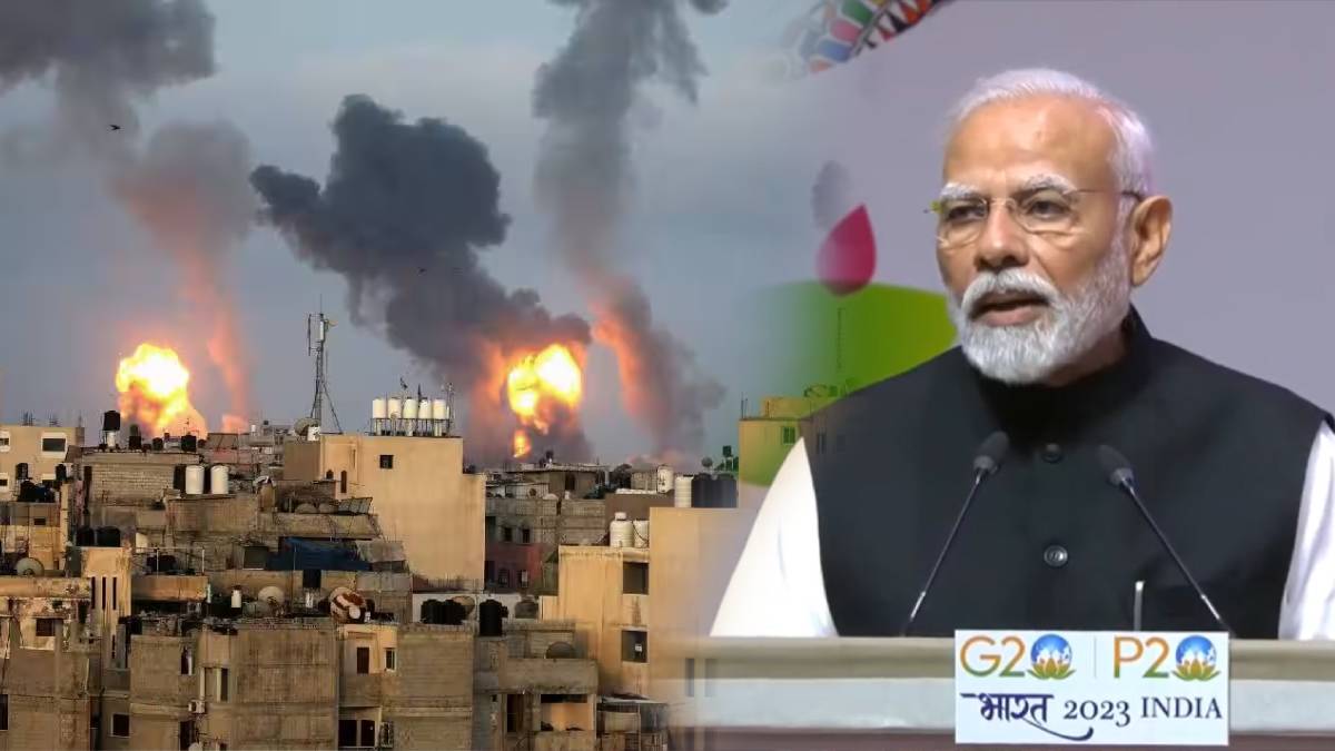 PM Modi on israel war