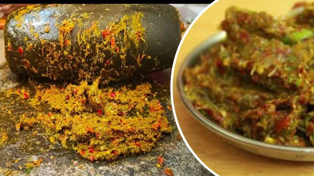 Lasanachya Patichi Chutnei Garlic Chutney