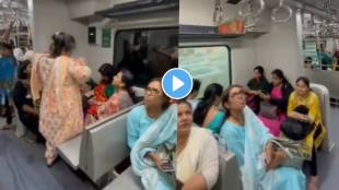 Rain in ac local train varsha gaikwad shared post and video viral on social media video viral