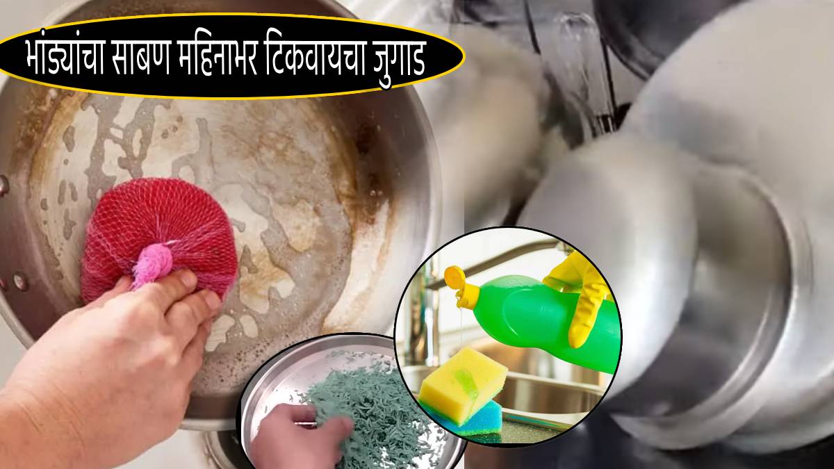 Kitchen Jugaad Tips To Make Dishwashing Soap Liquid at Home Last Longer