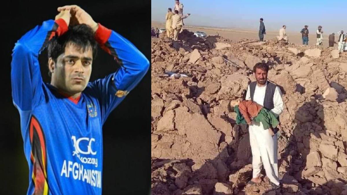 Afghanistan Earthquake: कौतुकास्पद! राशिद खानचा मोठा निर्णय, विश्वचषकातील सर्व मॅच फी भूकंपग्रस्तांना दान