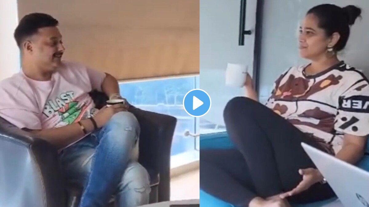 marathi actress Madhugandha Kulkarni share Sharmishtha Raut funny video