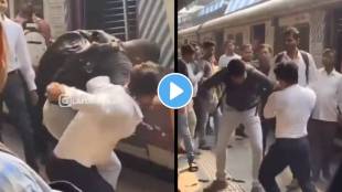 Mumbai Local Train Fight Video Goes Viral On Social Media See People Reaction