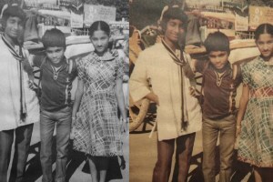 ‘या’ फोटोमधील एक मुलगा आहे मराठीसह हिंदी सिनेसृष्टीतील लोकप्रिय दिग्दर्शक; अलीकडेच प्रदर्शित झाली होती वेब सीरिज popular marathi director ravi jadhav