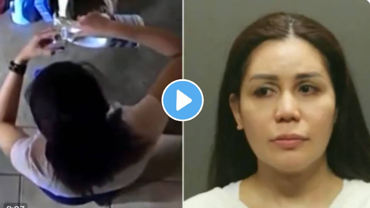 Footage shows Arizona woman allegedly pouring bleach into her US Air Force husband’s coffee
