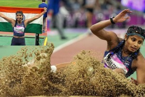 Sojan became an athlete with the encouragement of her parents did not give up even after getting injured won silver in long jump