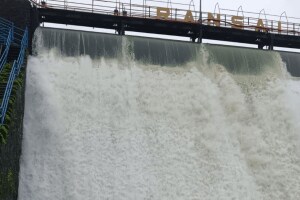 Water reduction January water storage capacity Ransai dam Uran decreased