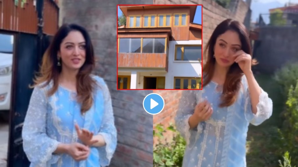 Sandeepa Dhar visits her Srinagar house after 30 years actress shared emotional video