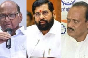 बंडानंतर धनुष्यबाण शिंदे गटाला, आता घड्याळ कुणाला मिळेल? दिल्लीत एकनाथ शिंदे म्हणाले… Sharad Pawar Eknath Shinde Ajit Pawar