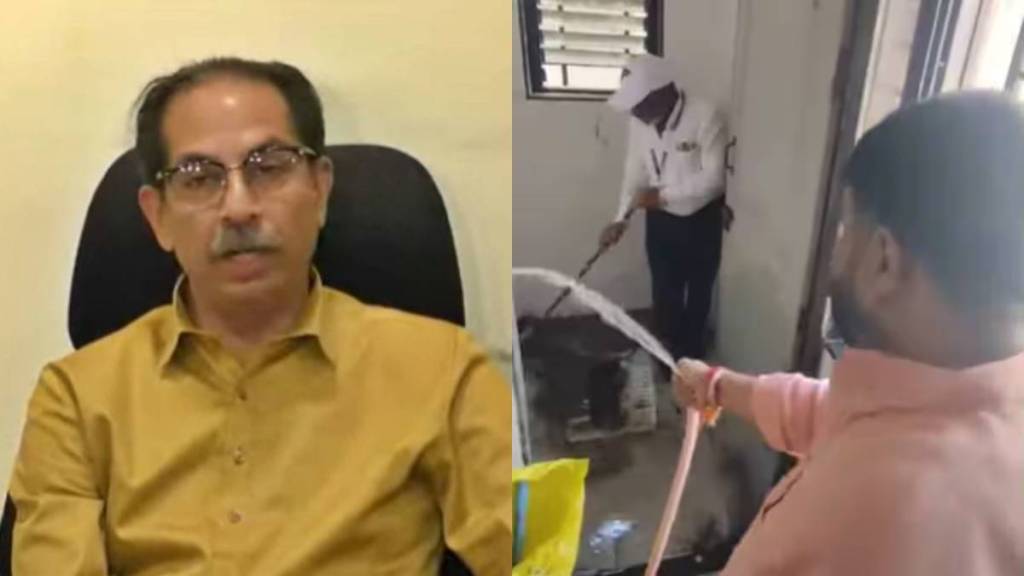 Uddhav Thackeray on Nanded toilet cleaning issue