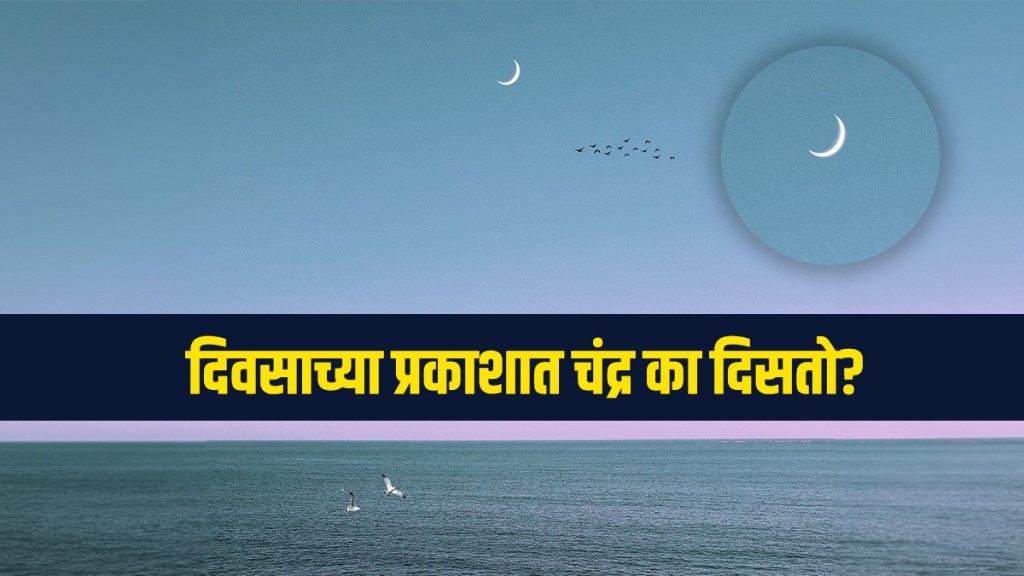 Why Moon Visible in Daytime
