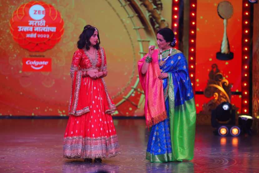 Zee Marathi Awards Madhuri Dixit Malaika Arora