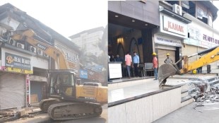 Hotels Illegal Construction in Navi Mumbai, Anti Encroachment Team Navi Mumbai