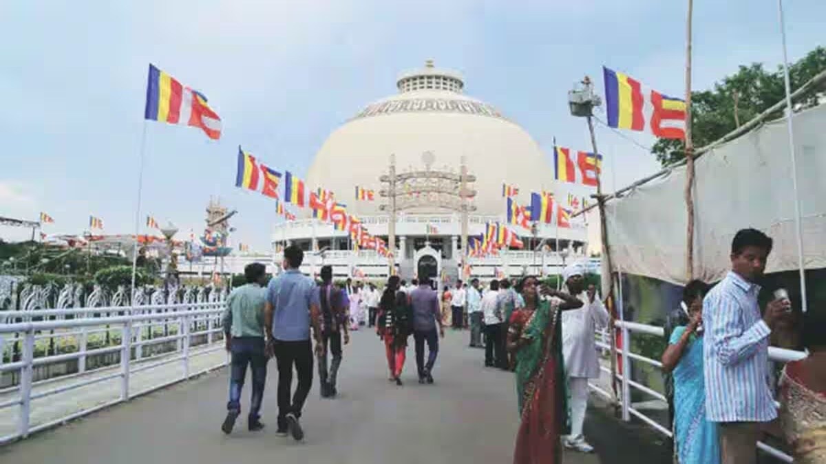 nagpur deekshabhoomi, dhammachakra pravartan din, 4 thousand police force