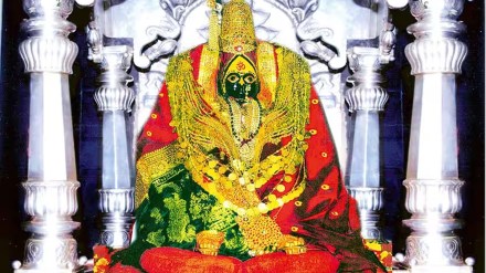 tulja bhavani temple dharashiv, donation, donation of rupees 3 crore 73 lakhs, navratri festival