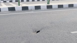 pune, chandani chowk road, potholes, potholes within 3 months, chandani chowk road bad condition