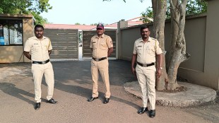 sangli guardian minister suresh khade, mp sanjaykaka patil, security increased, ouside the residence, maratha reservation