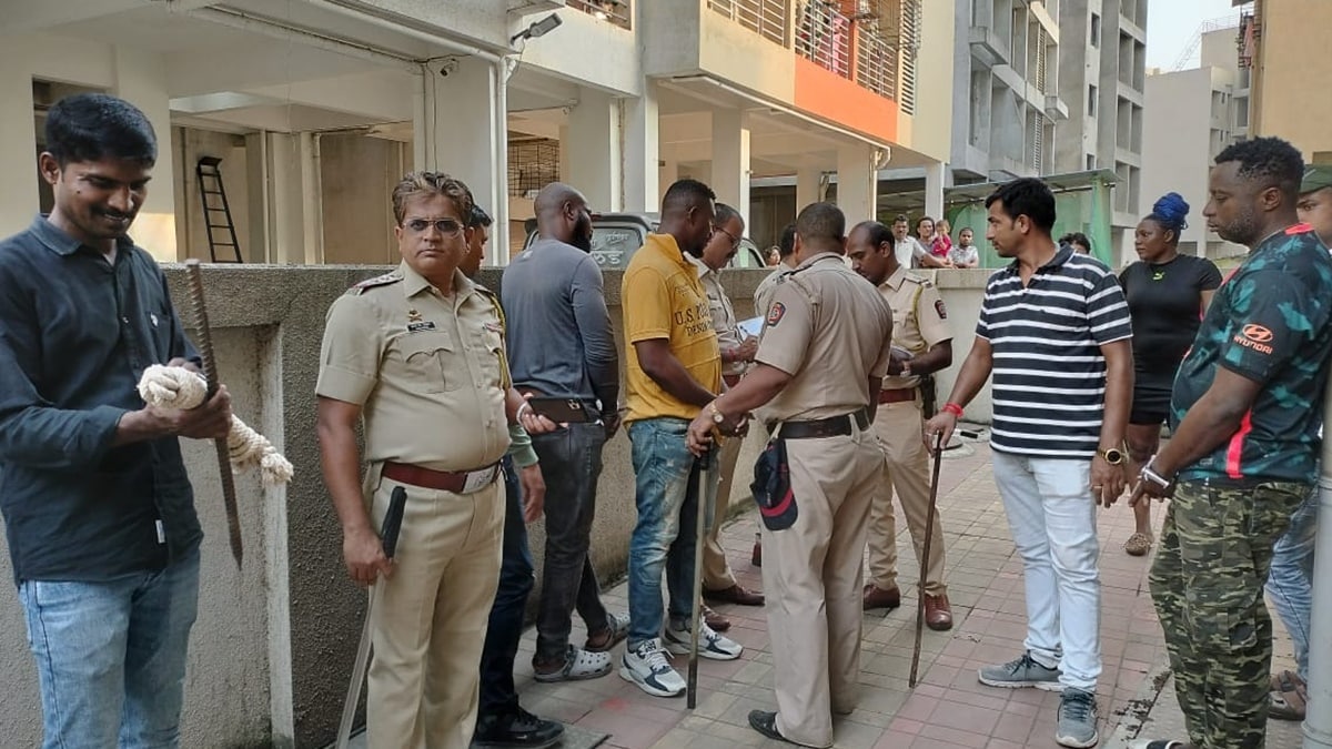 navi mumbai police, nigerian citizen arrested, drugs of rupees 84 lakhs 85 thousand seized, combing operation