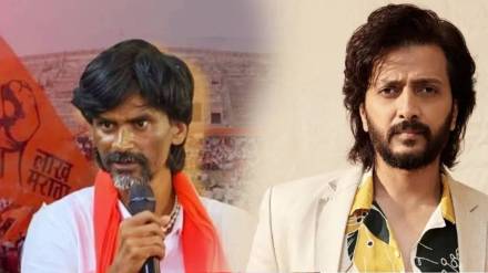 riteish deshmukh reacts on manoj jarange patil maratha reservation protest
