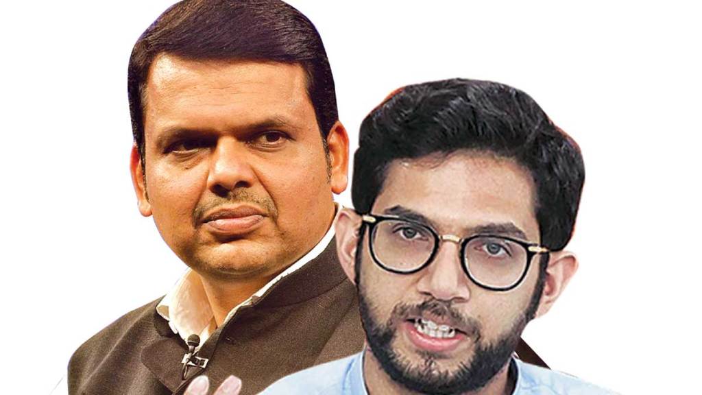 devendra fadnavis criticized aditya thackeray