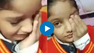 father did not eat the food cute little girl started crying watch Emotional Video of Little Girl viral