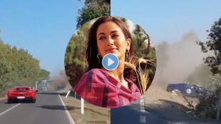 gayatri joshi car accident video
