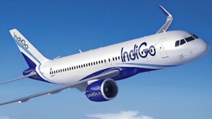 Indigo Airlines flight take off Birsi Airport gondia