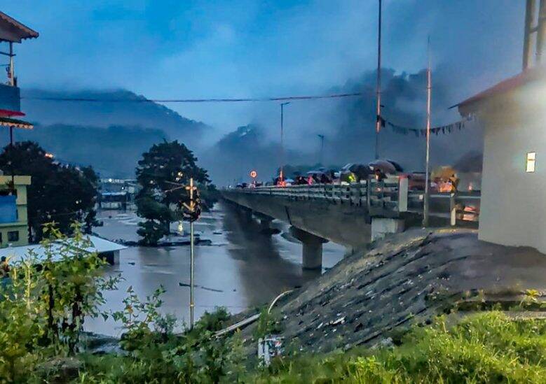 Sikkim flash flood news