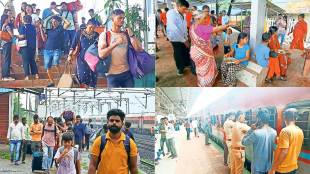 konkan railway schedule disrupted 12 trains cancelled due to goods train derails