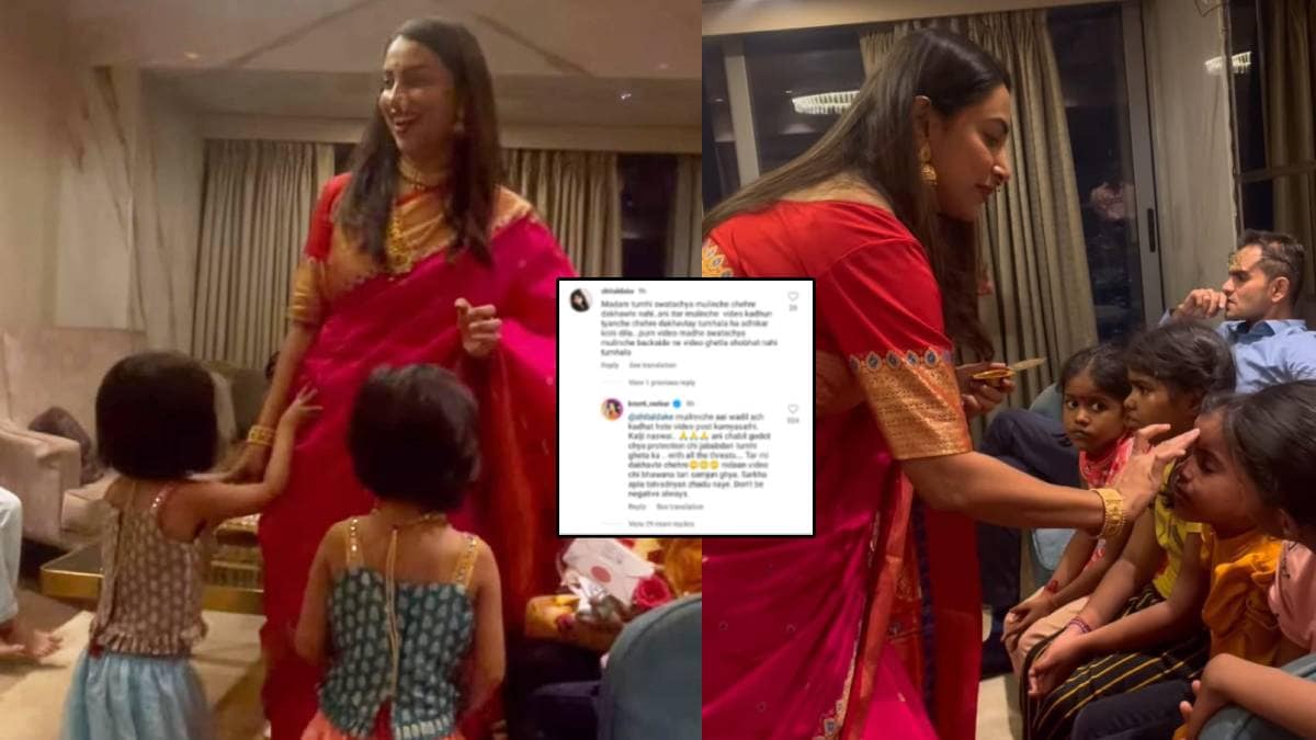 kranti redkar replied to netizens who trolls for not showing twins daughters faces