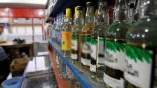 liquor bottles found in nehru yuva kendra office