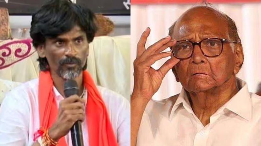 manoj jarange on sharad pawar