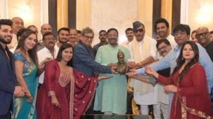 marathi and hindi industry actors meet minister sudhir mungantiwar