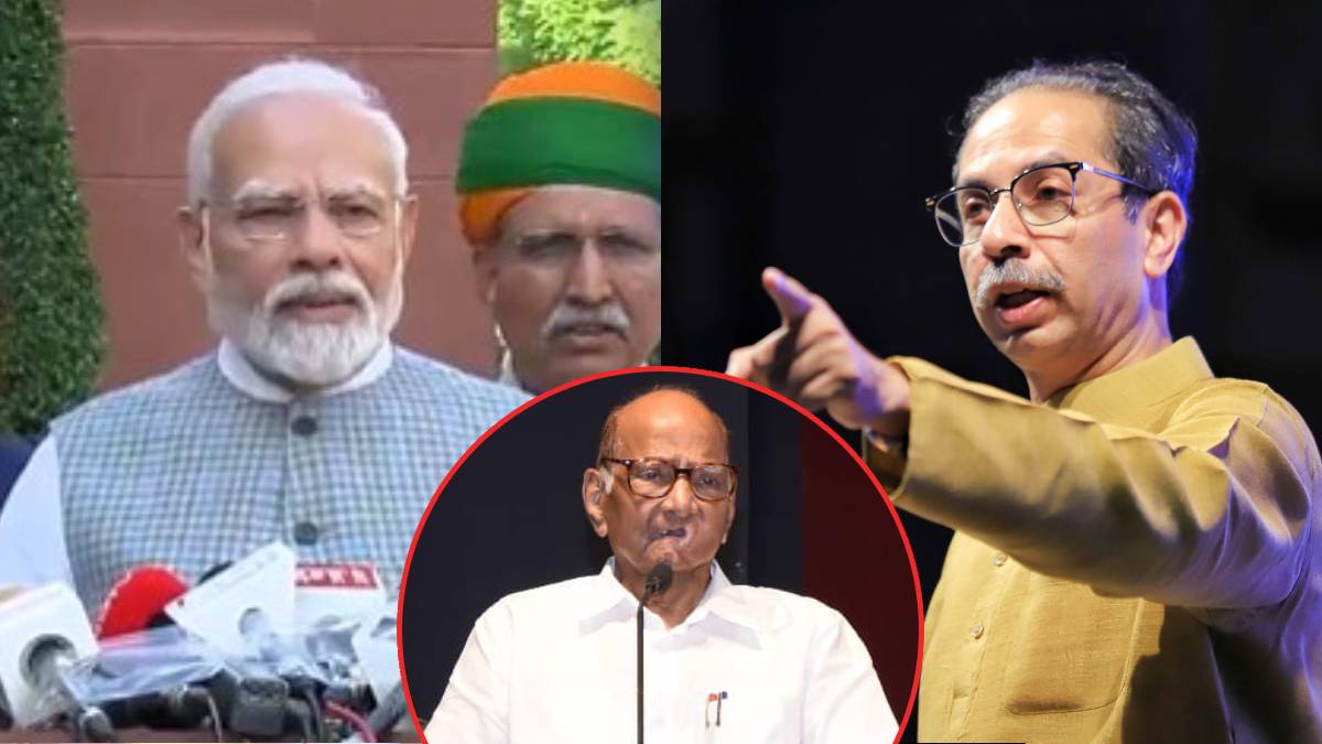 narendra modi uddhav thackeray sharad pawar