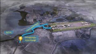 CIDCO new coastal road Mumbai Navi Mumbai Sewri–Nhava Sheva Sea Bridge Navi Mumbai International Airport