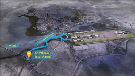 CIDCO new coastal road Mumbai Navi Mumbai Sewri–Nhava Sheva Sea Bridge Navi Mumbai International Airport