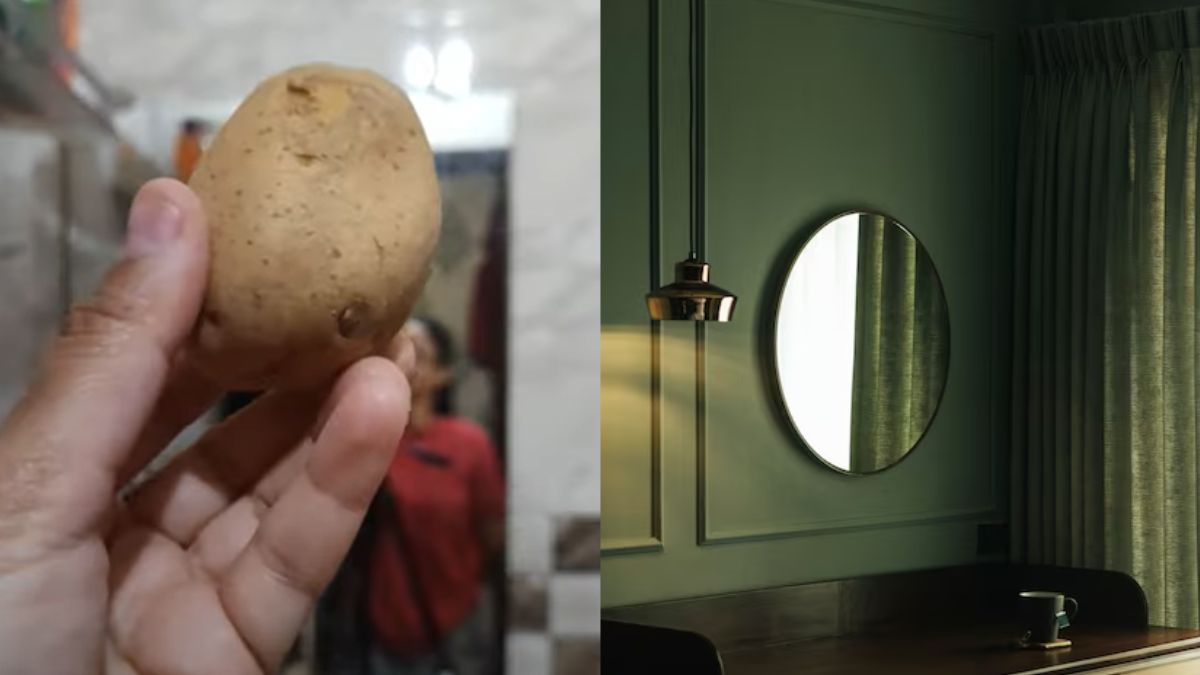 Mirror Cleaning Secret desi jugaad