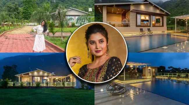 prajakta mali one day rent of karjat farmhouse