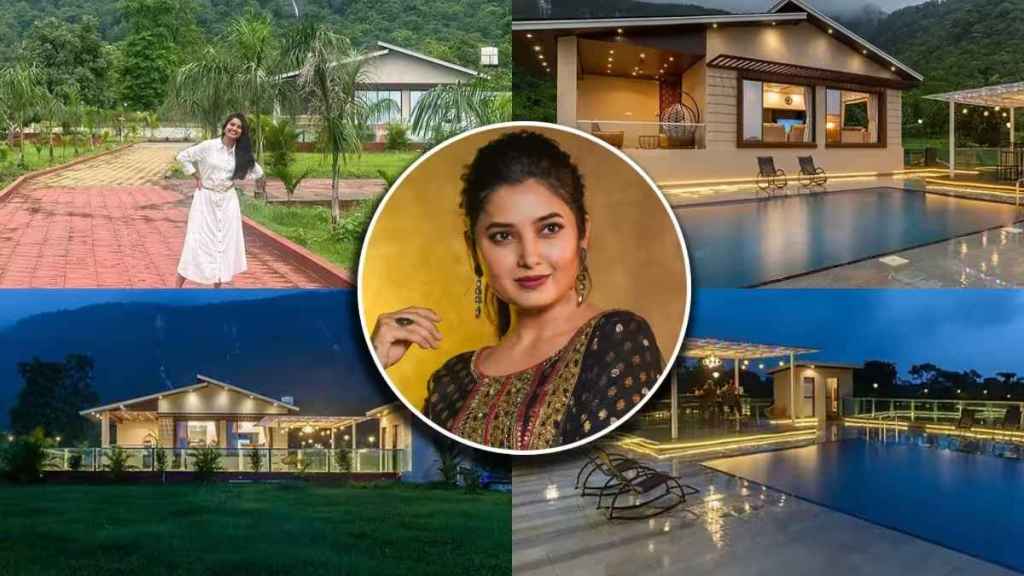 prajakta mali one day rent of karjat farmhouse