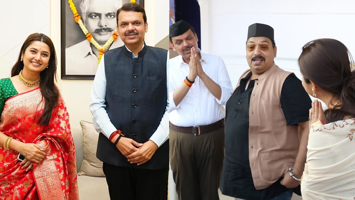 prajakta mali devendra fadnavis