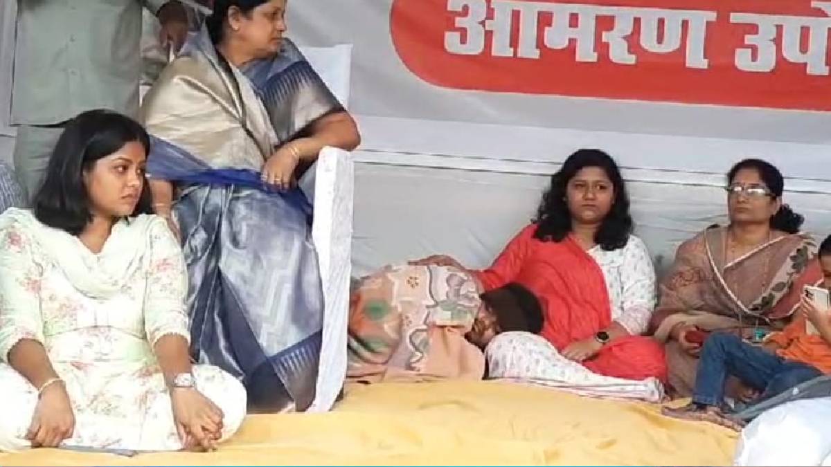 hunger strike, Rohit Patil, Health deteriorated, sangli