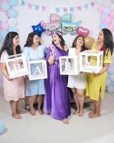  sai lokur baby shower celebration with friends