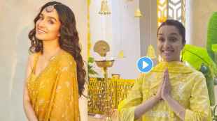 shraddha kapoor communicate with paparazzi in marathi language