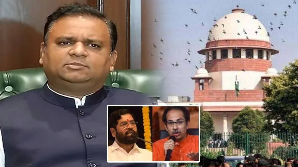 Supreme Court on NCP Shivsena Rebel MLA Disqualification Marathi News