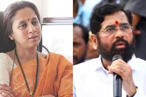 supriya sule and eknath shinde