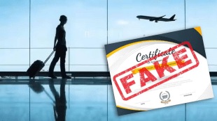 crime against a woman traveling to London fake certificate mumbai