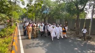 Activists padyatra from Nerul to Tuljapur