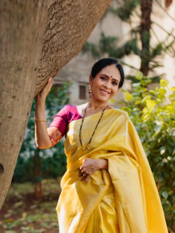 Aishwarya Narkar Kanjivaram Saree