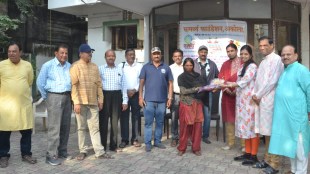 Diwali activities were conducted on behalf of Shakti Foundation for the underprivileged needy and destitute akola
